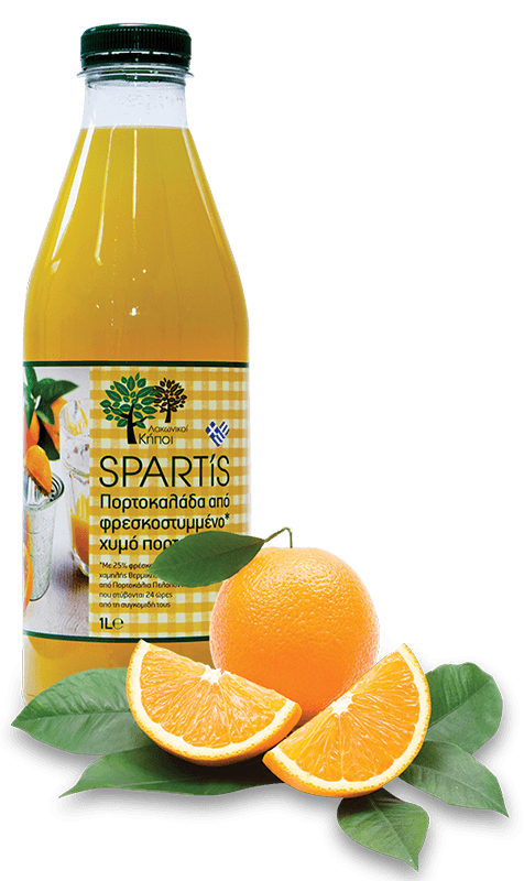 Spartis fresh orange juice